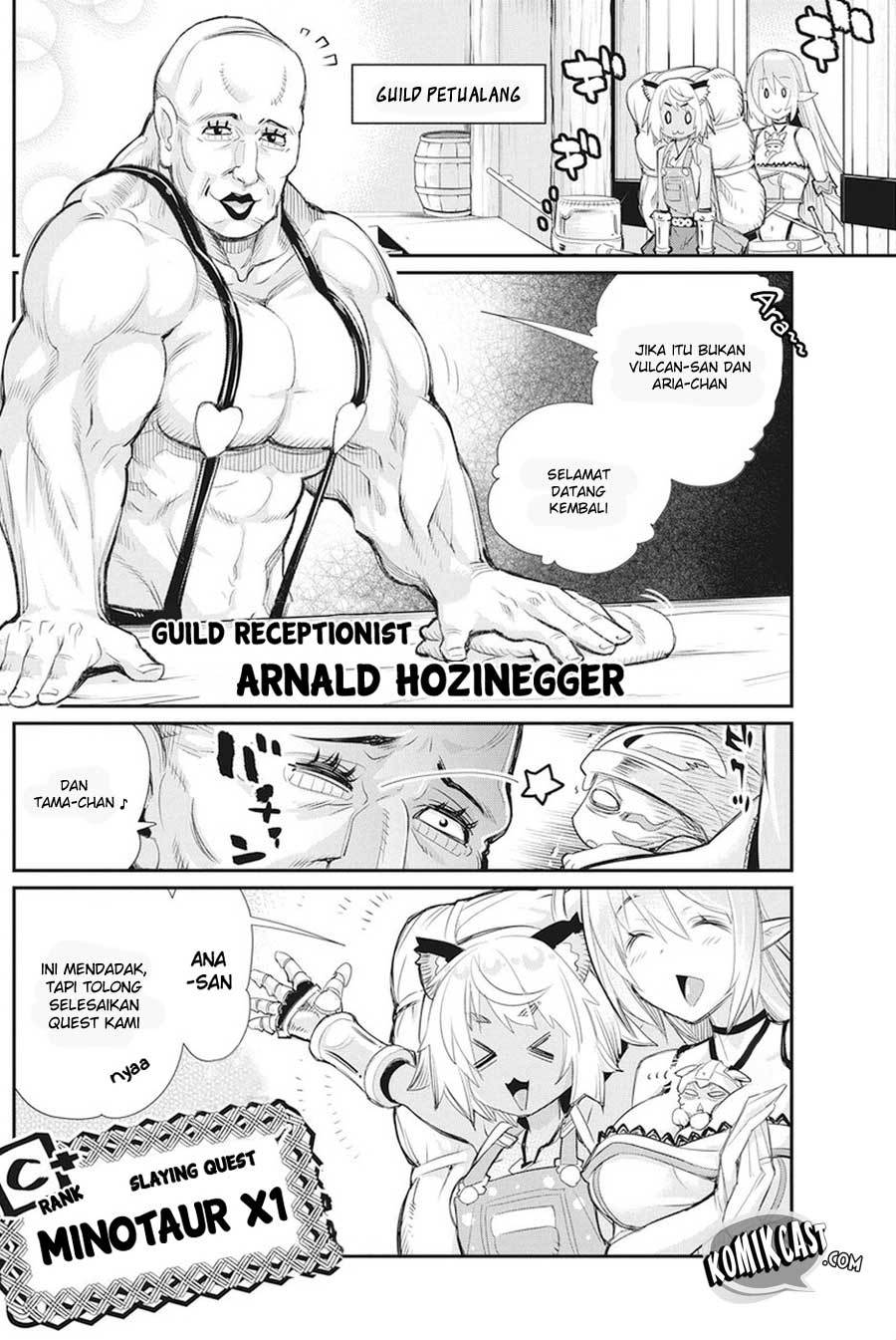 S-Rank Monster no Behemoth Dakedo, Neko to Machigawarete Erufu Musume no Kishi (Pet) Toshite Kurashitemasu Chapter 08 Gambar 16